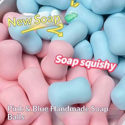 Crunchy Squishy Soap Block Hand‑made Ball, ASMR Sound‑Controlled Fidget Stress Relief Toy, Anxiety Relief Squeeze Fingertip Toy, Ideal Gift for Birthday, Christmas, Valentine’s Day, Back‑to‑School & Kids Party Favors